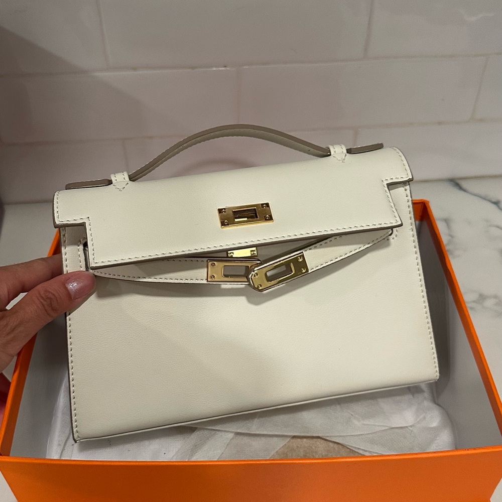 Cream Micro Bag - Picture 3 of 7